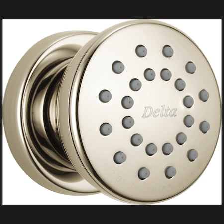 Delta Faucet, Body Spray / Body Jet Showering Component Faucet, Polished Nickel 50102-PN